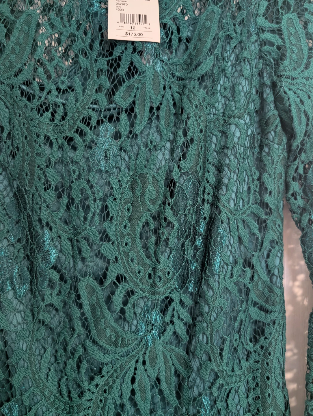 Women's Green Lace Dress from Laura - photo 5