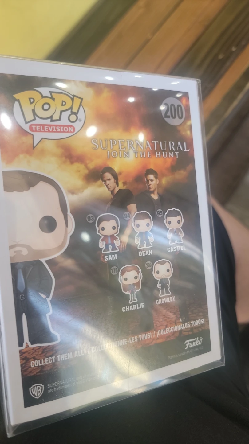Funko Pop! Supernatural Crowley #200 Vinyl Figure - photo 3