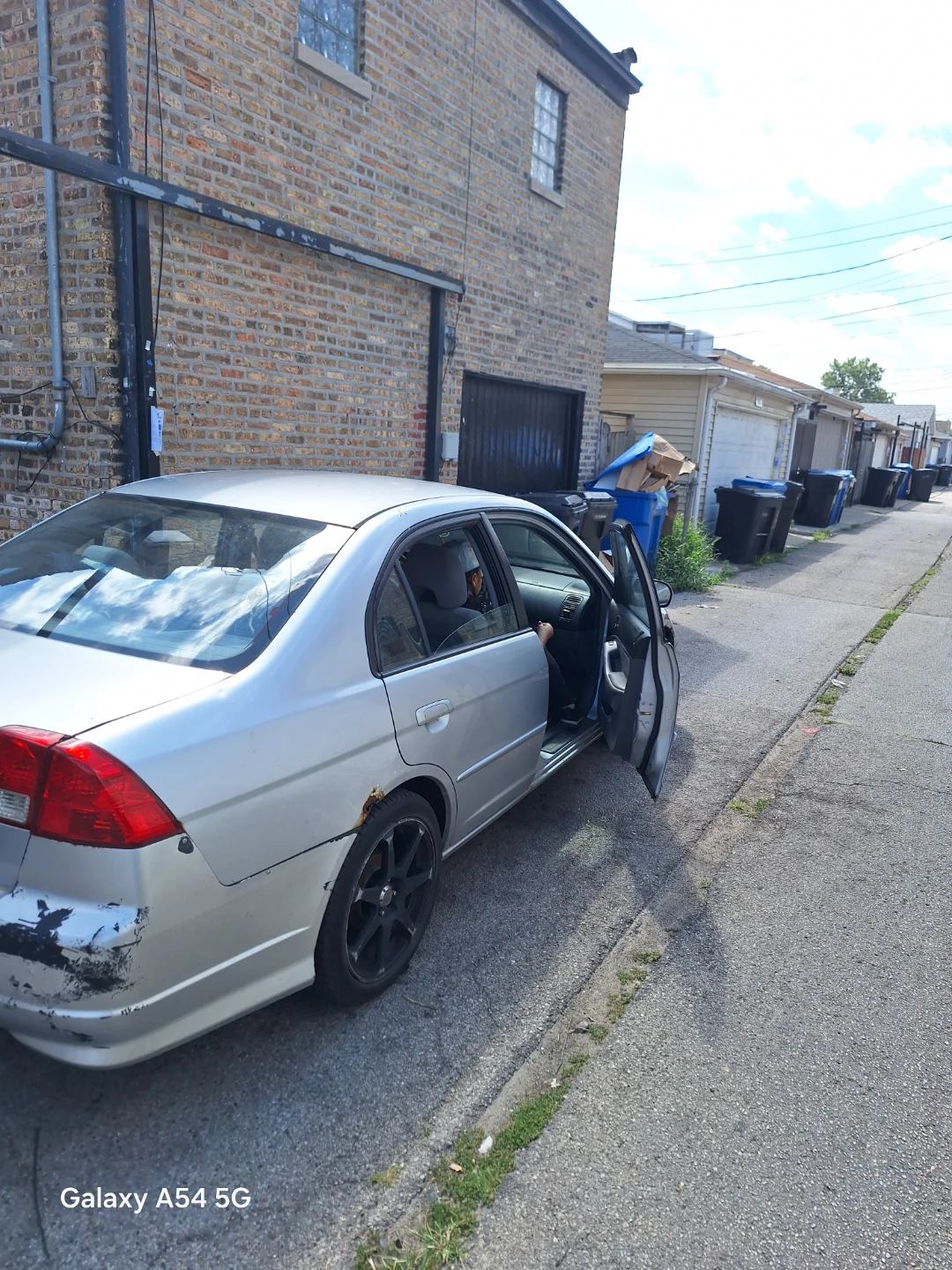 Silver Honda Civic Sedan - photo 2