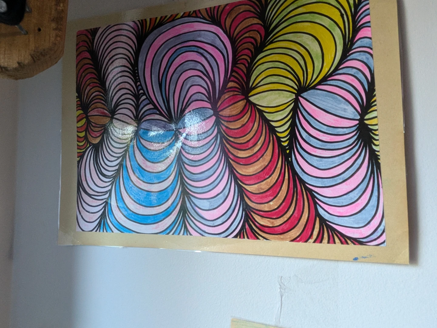 Colourful Abstract Art Print