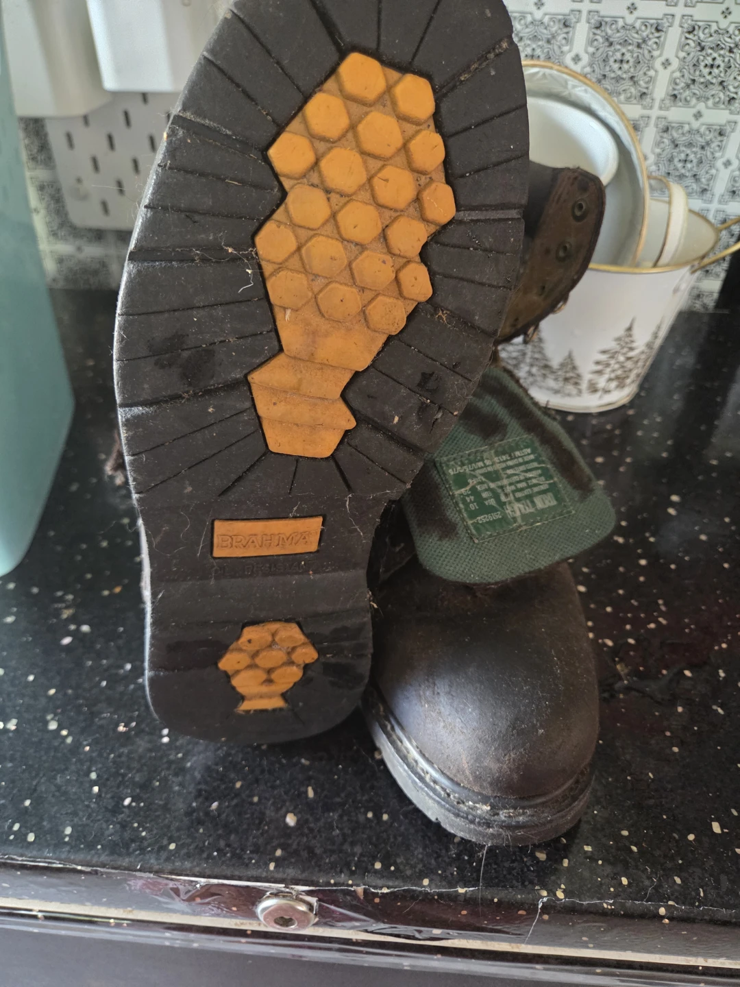 Brahma Steel Toe Work Boots - photo 2