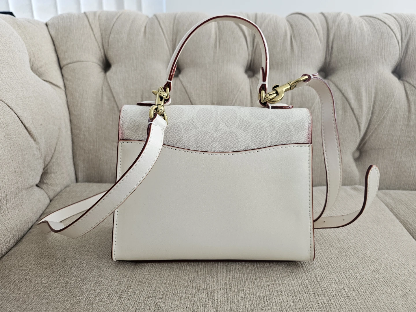 Coach Tabby Top Handle Embroidered Floral Shoulder Bag - photo 3