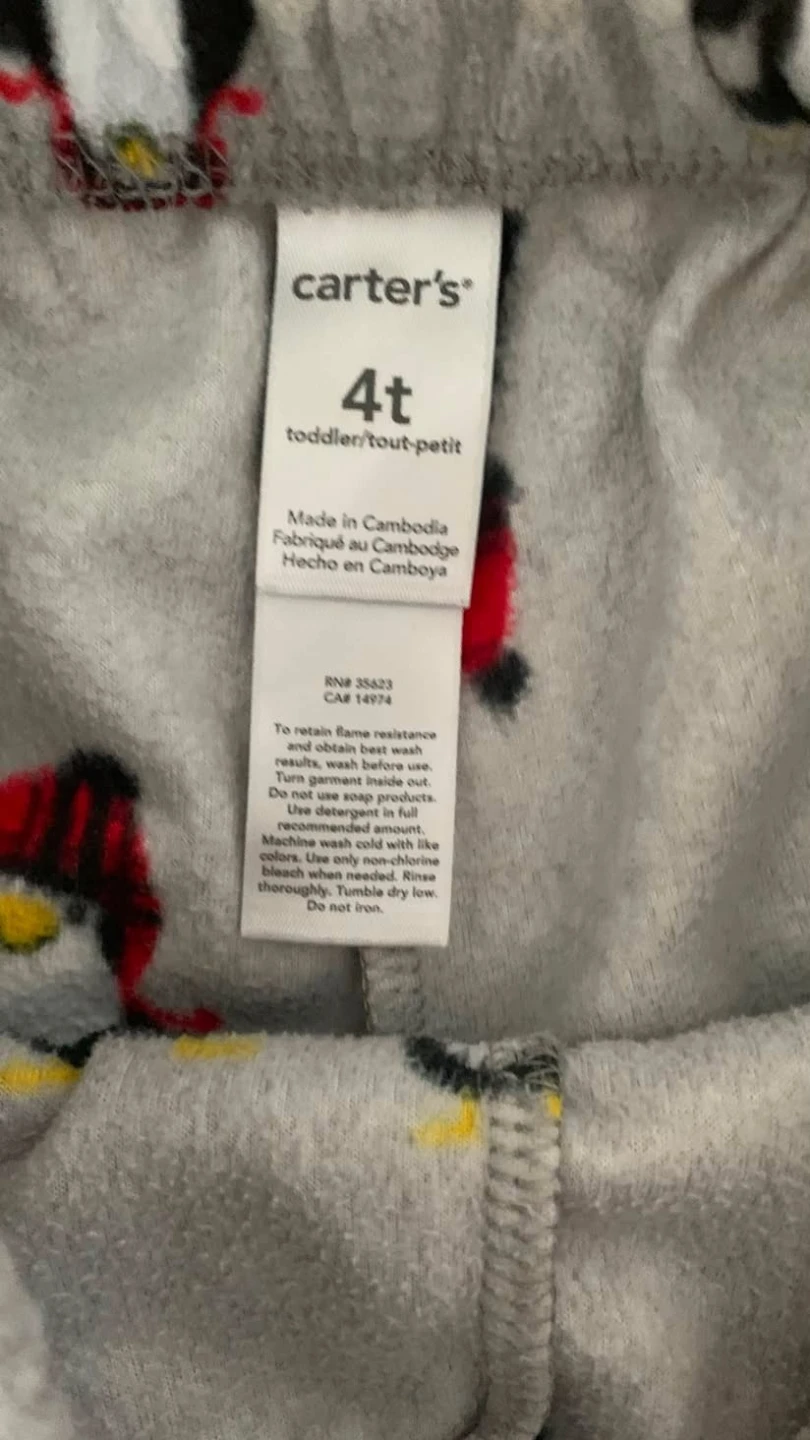 Carter's Toddler Pajama Pants Size 4T - photo 2