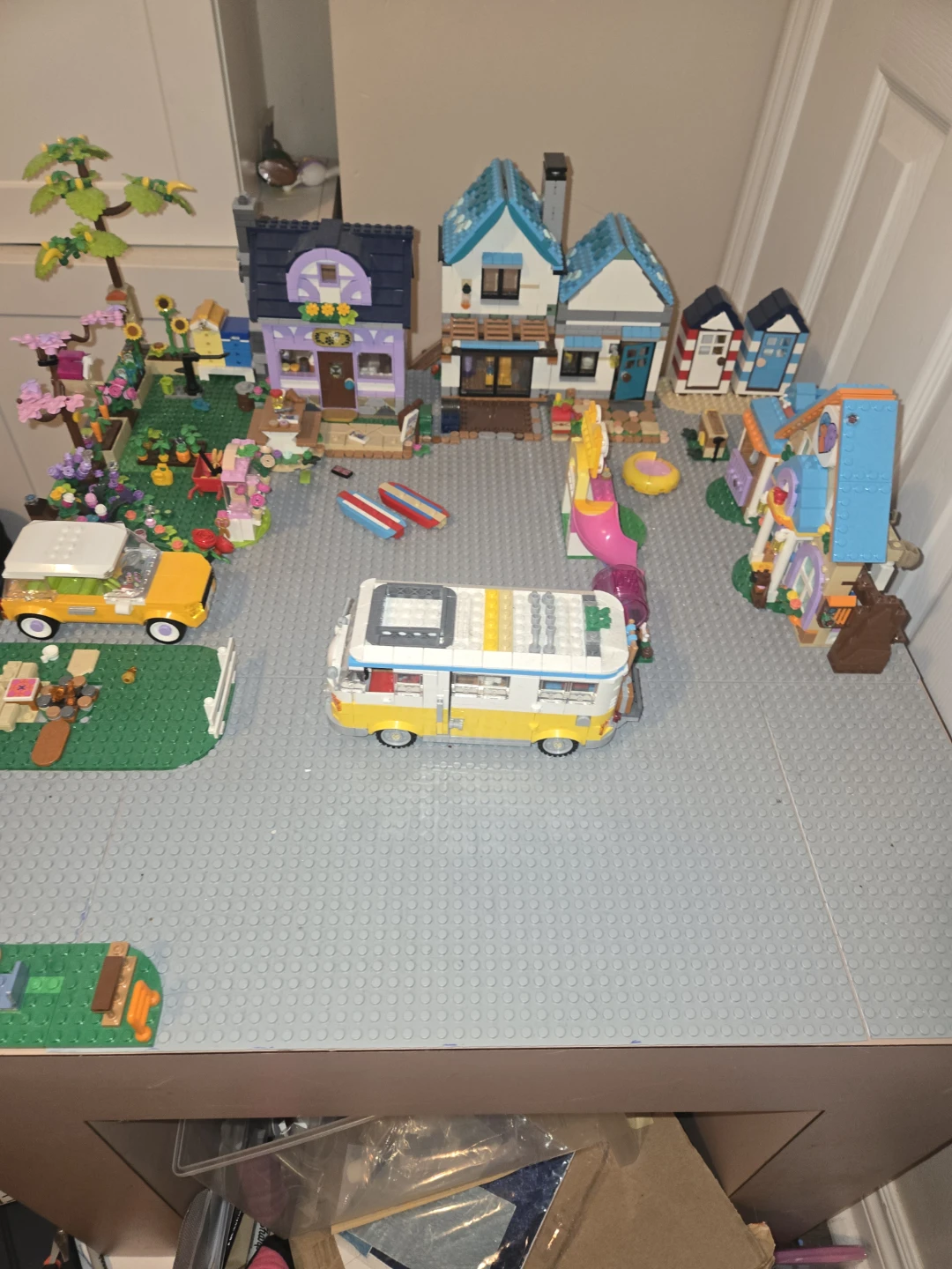 Custom lego village.