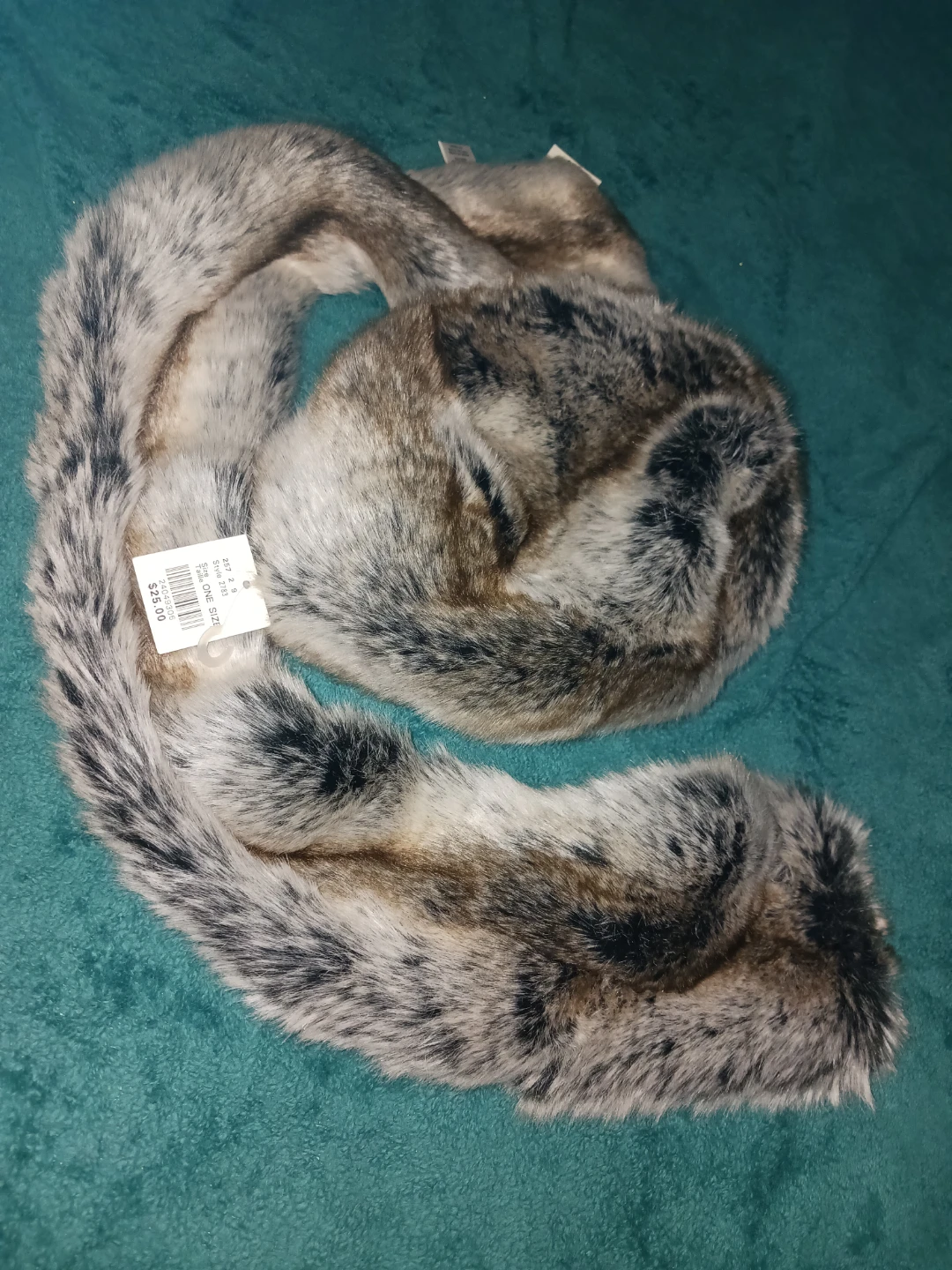 Faux Fur Hat and Scarf Set - photo 4