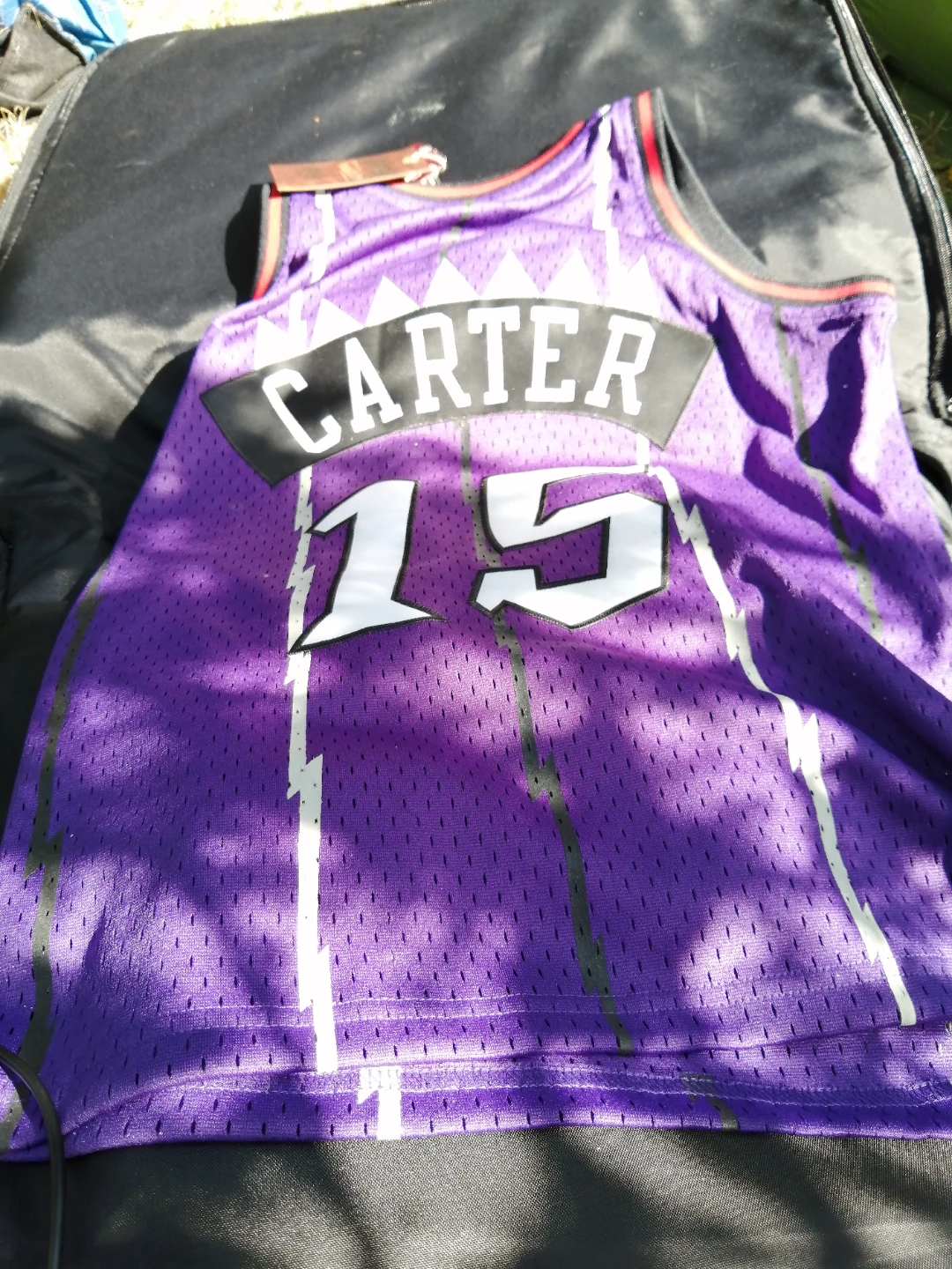 Toronto Raptors Vince Carter #15 Hardwood Classics Jersey - photo 2