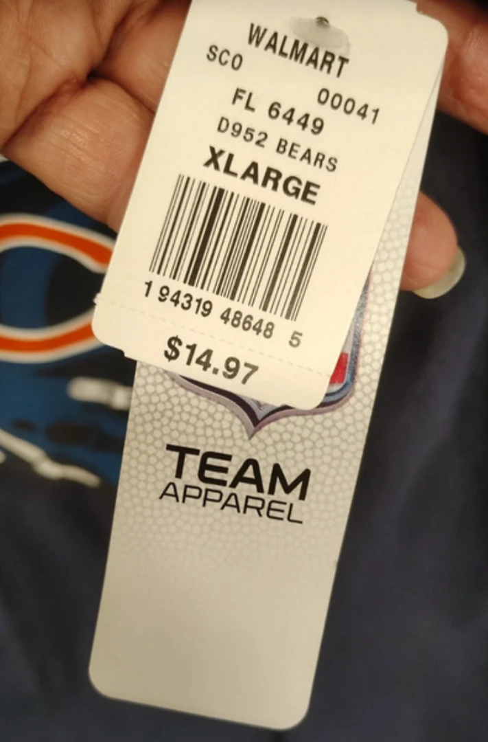 Chicago Bears NFL Team Apparel T-Shirt XL - photo 2