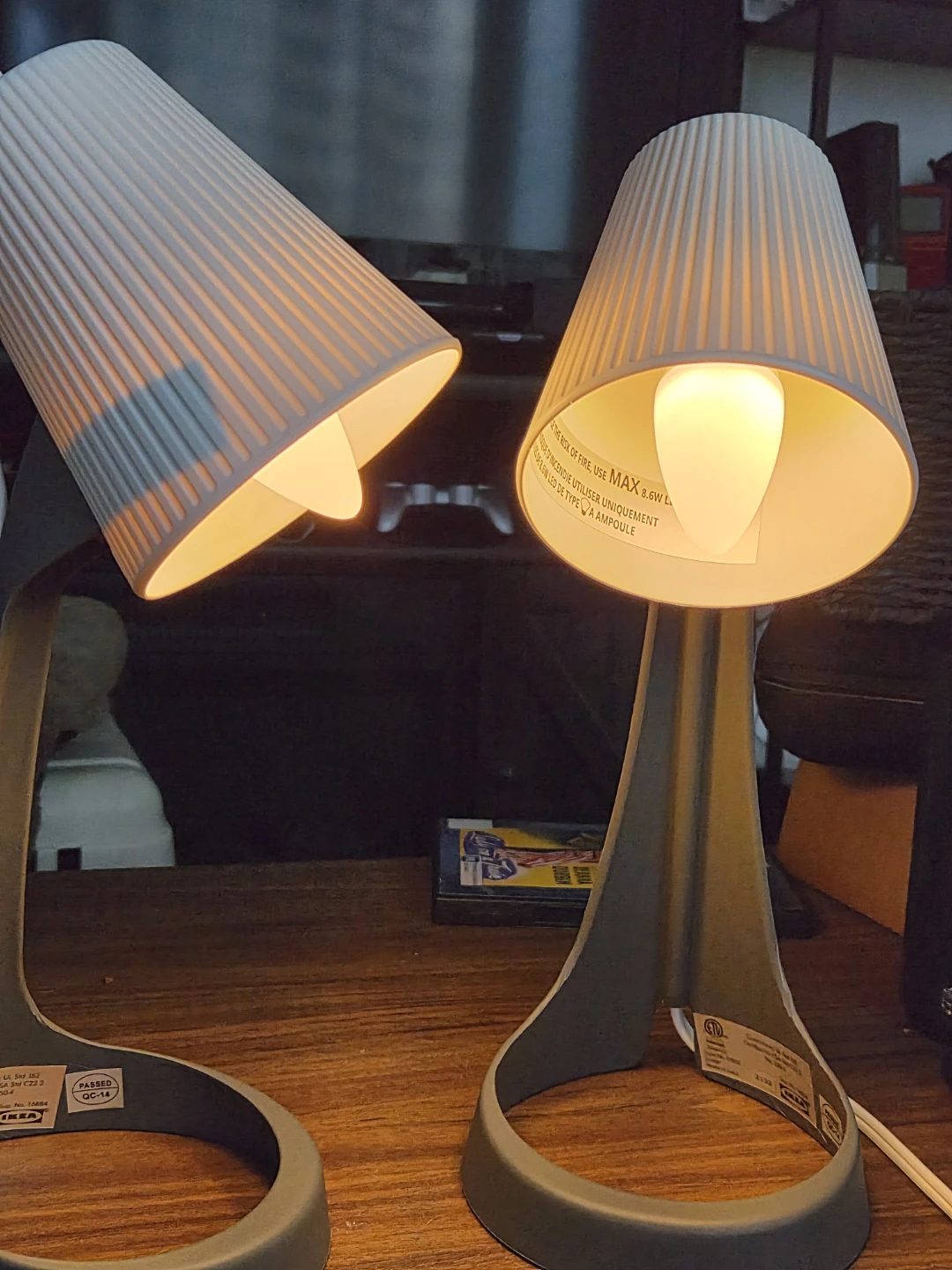 IKEA Svallet Table Lamps (Set of 2)