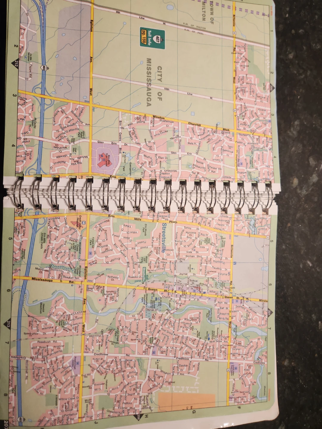 Free MapArt Toronto & Area 1998 Edition Map Book - photo 3