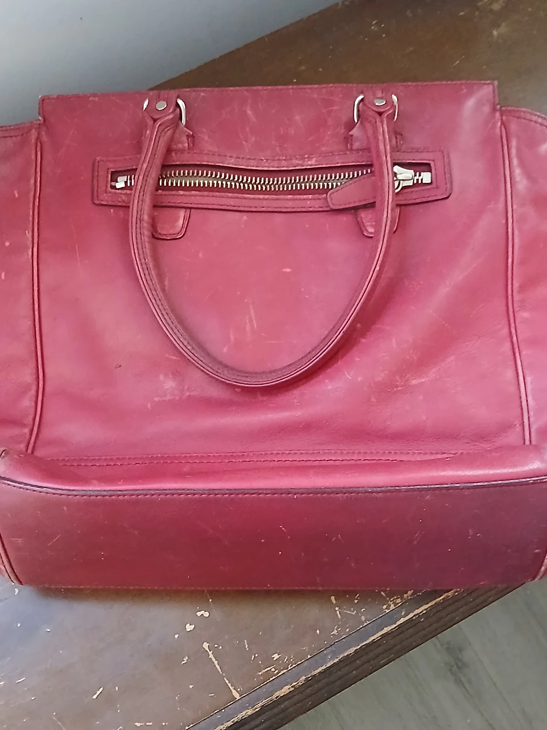 Coach Red Leather Handbag - photo 2