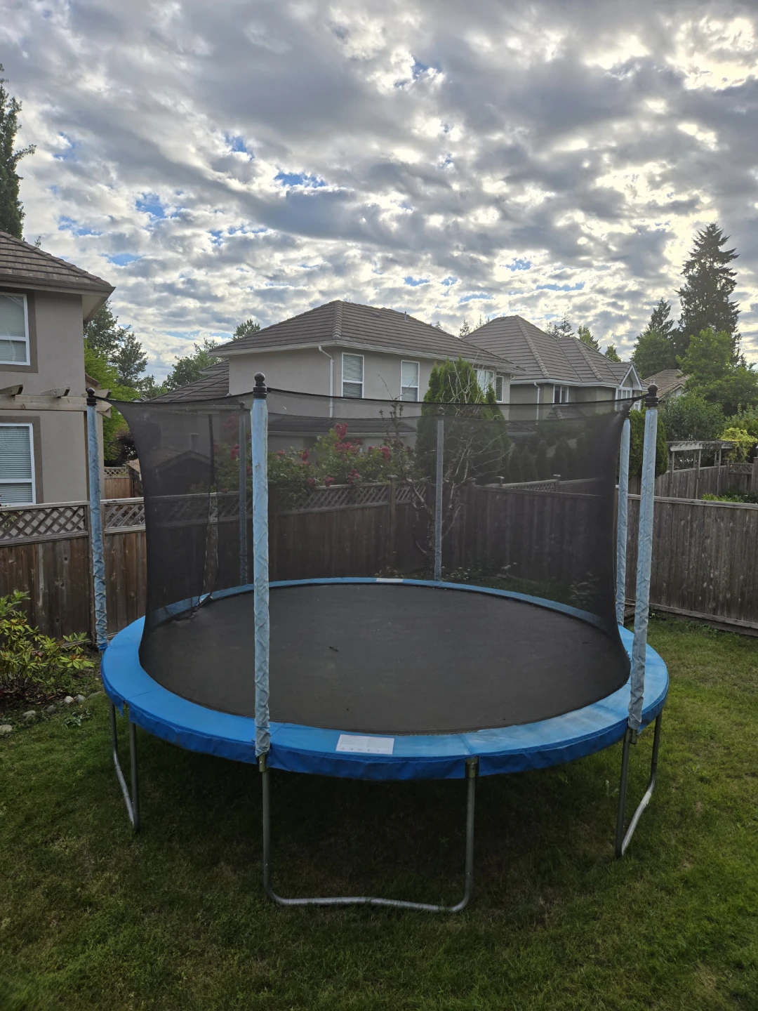 Large 14ft Trampoline – $90