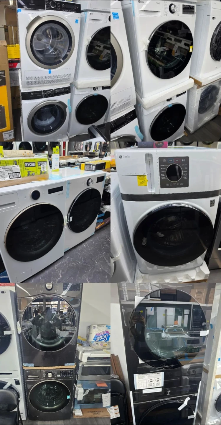 New Washer and dryers available FINIACIMENTO DISPONIBLE