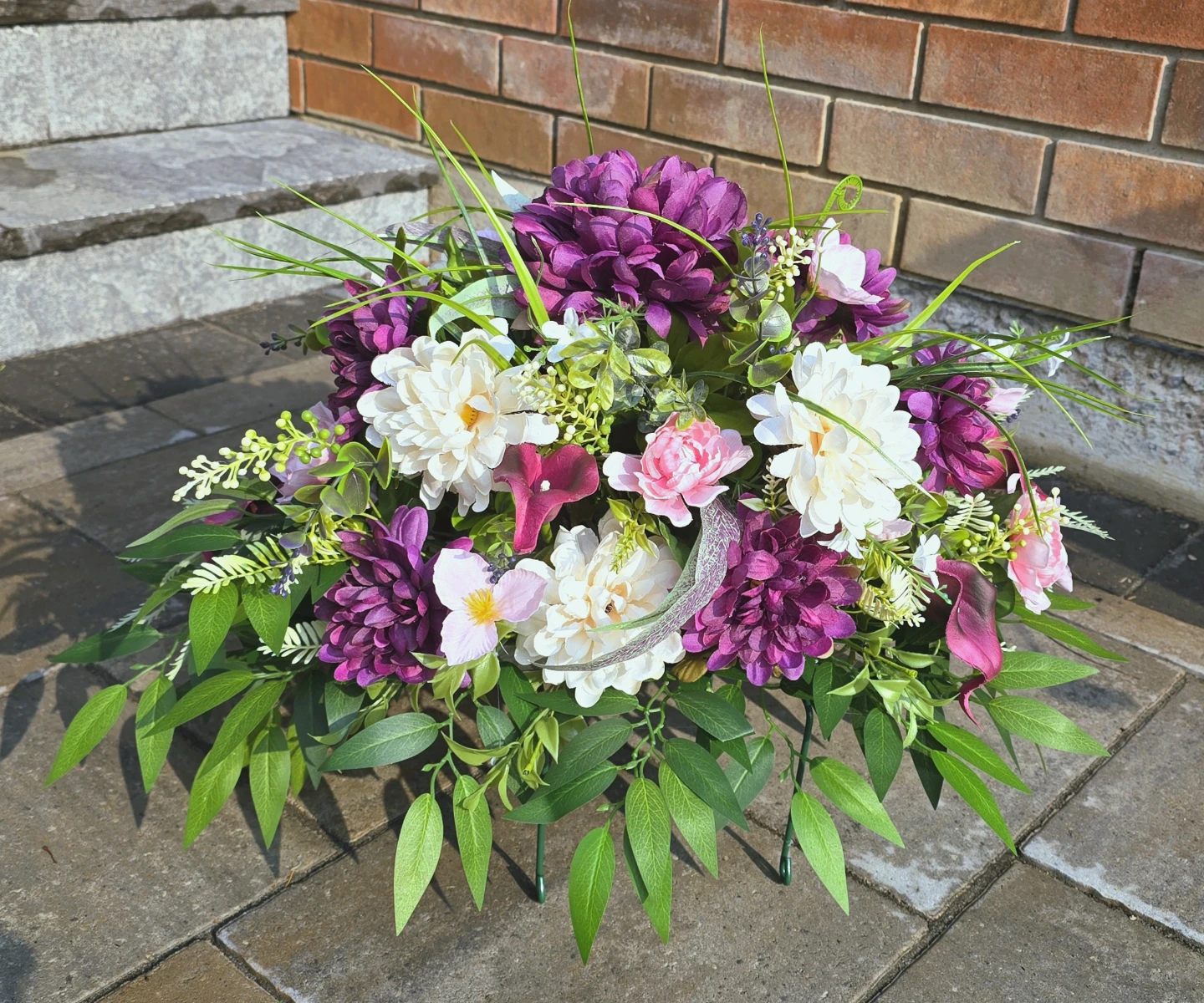 Artificial Floral saddle - photo 2