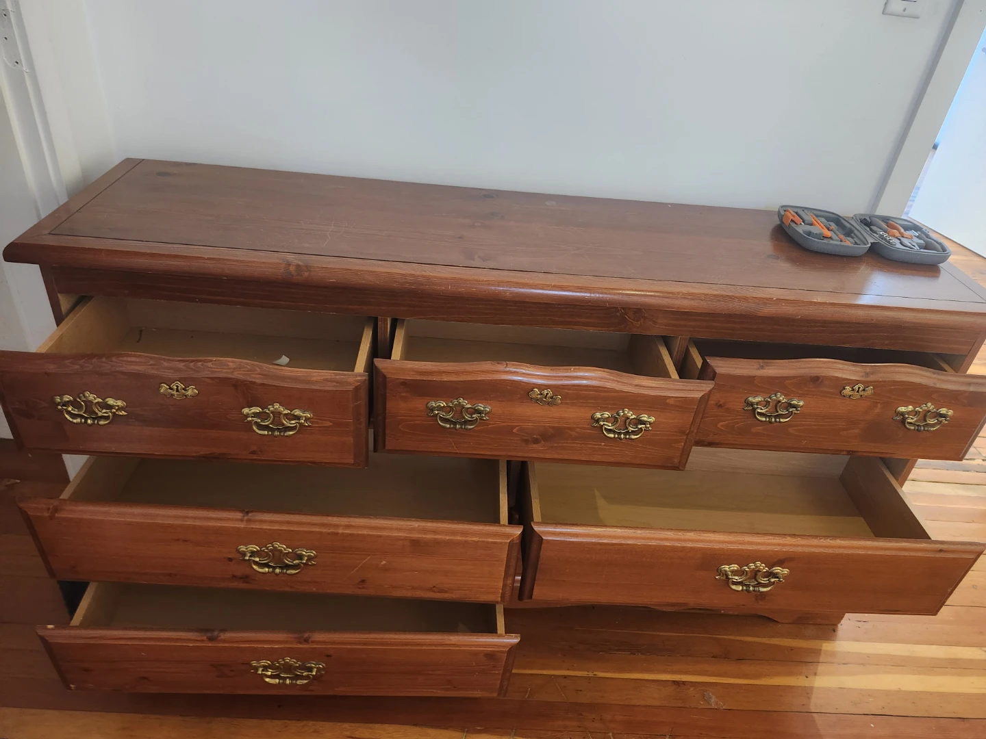 Solid Wood 7-Drawer Dresser - photo 2