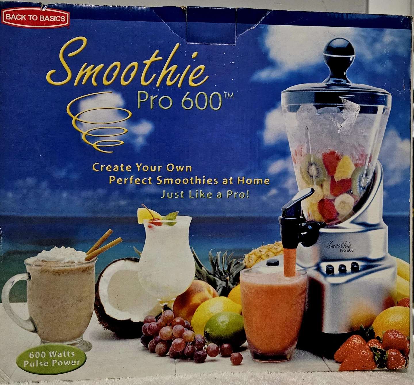 Back to Basics Smoothie Pro 600 Blender