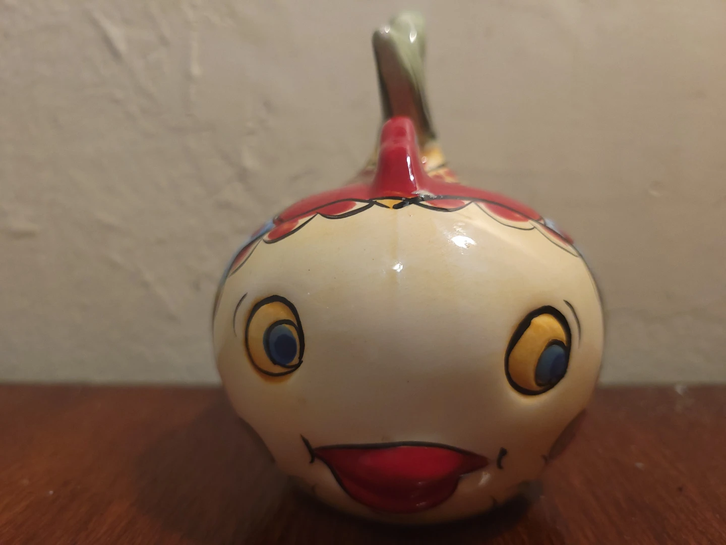Ceramic Fish Shaped Jar with Lid - photo 2