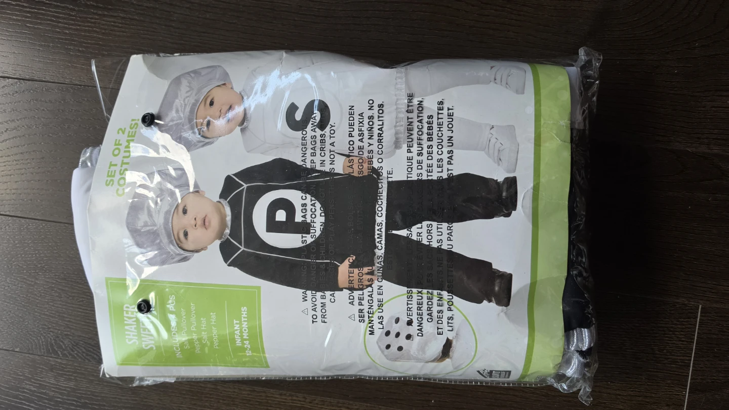 Infant toddler "Shaker" Costume Set - 2 Outfits - photo 2