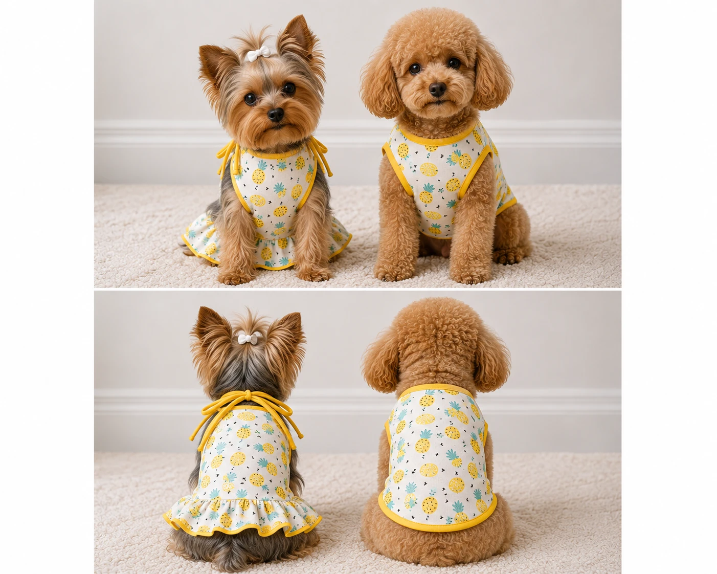Adorable Dog Summer Outfit Set – Perfect for Photos – Small Dogs - photo 2