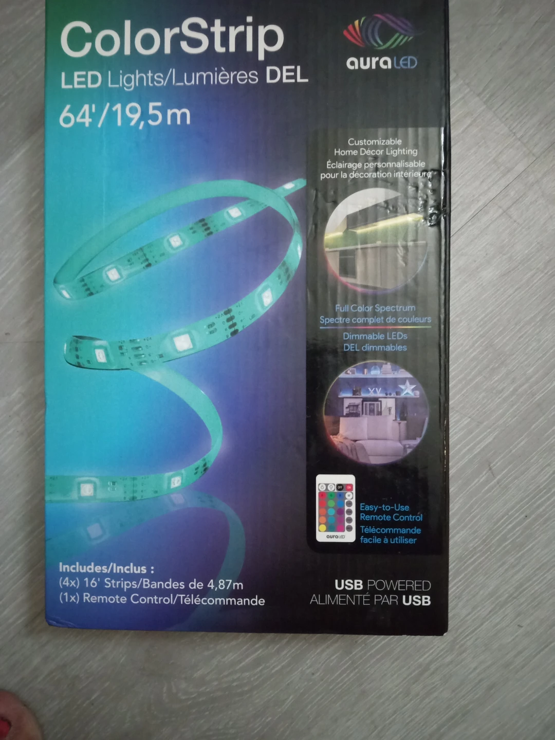 AuraLED ColorStrip LED Lights 64' - photo 5