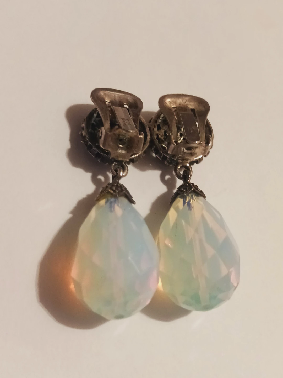 Gorgeous Sterling Silver 925 Moonstone Earrings - photo 3