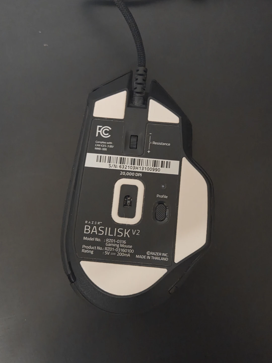 Razer Basilisk V2 Gaming Mouse - photo 2