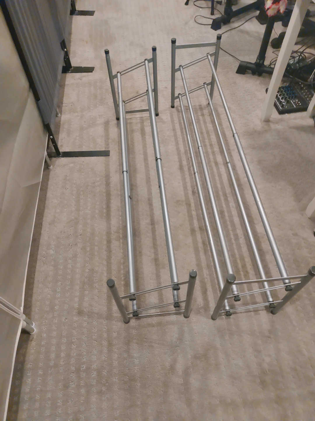 Two Tier Shoe Rack Shelving Unit - photo 4