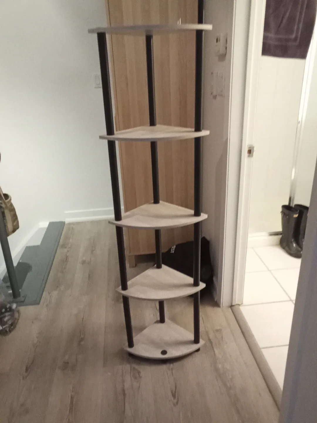 5-Tier Corner Shelf Unit