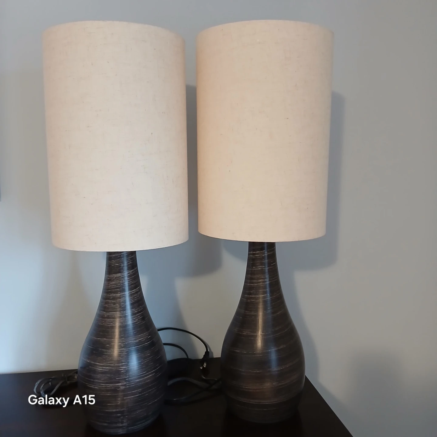 Pair of decorative table lamps