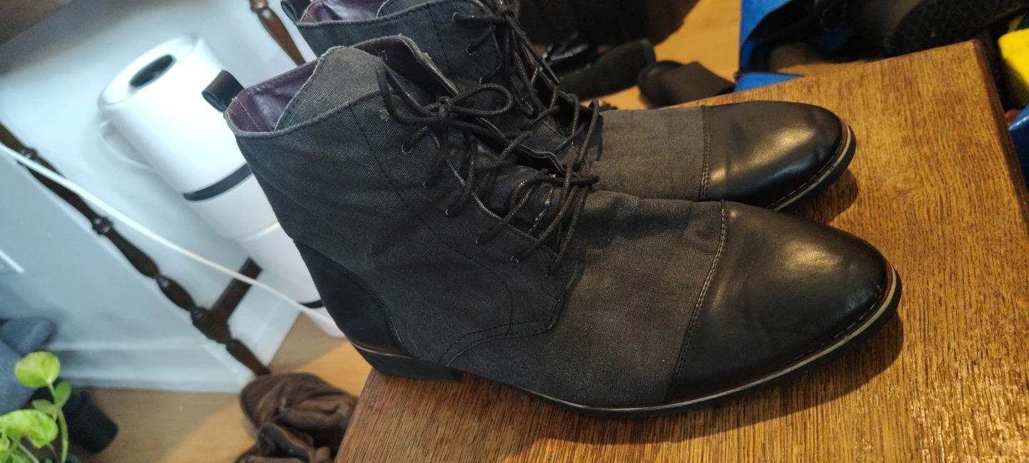 Men's Lace-Up Ankle Boots - photo 3
