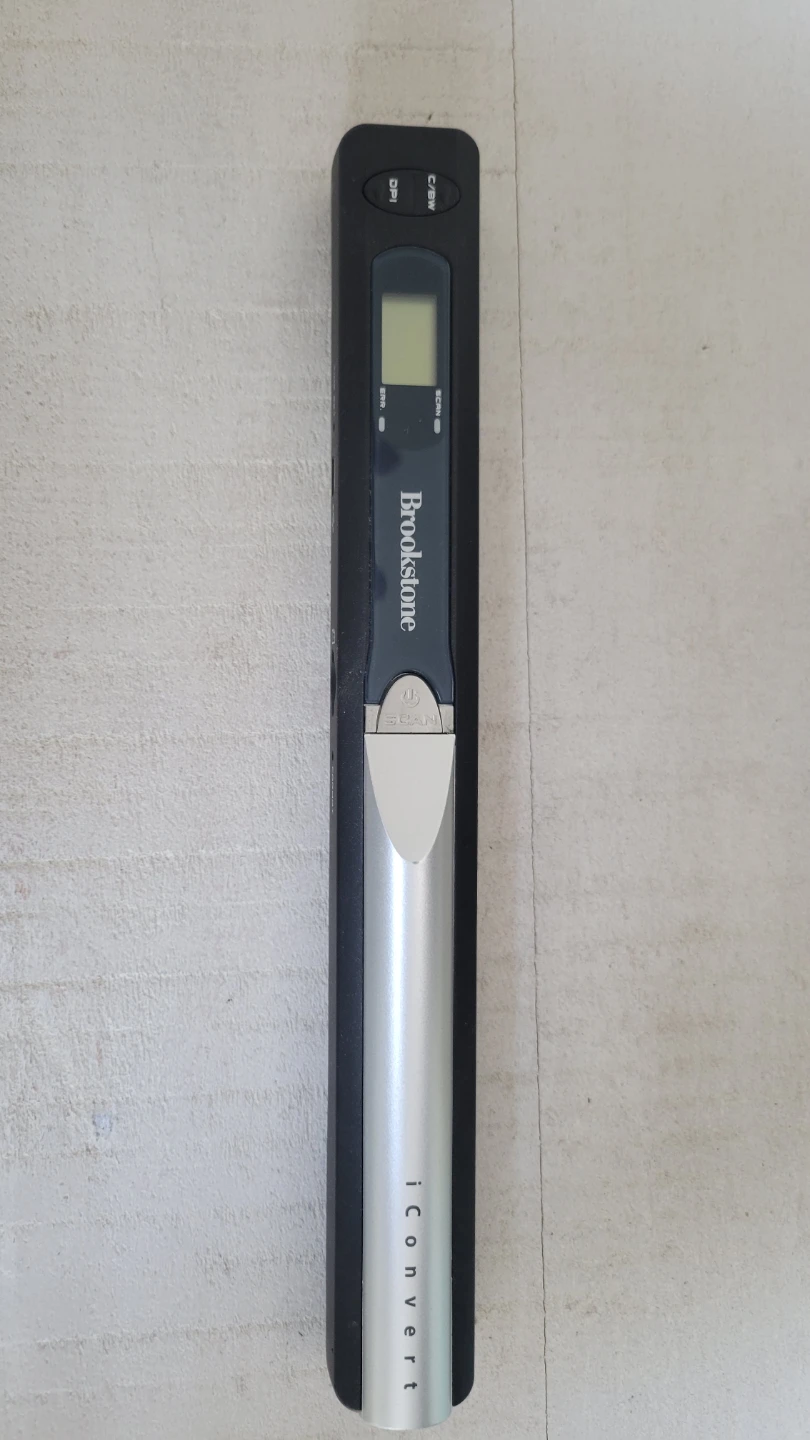 Brookstone iConvert Scanner Wand