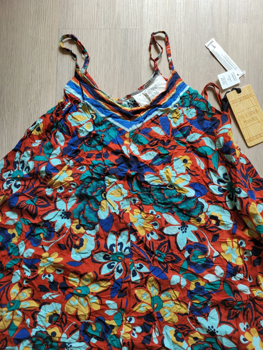 California Moon Rise Floral Dress L/G - photo 4