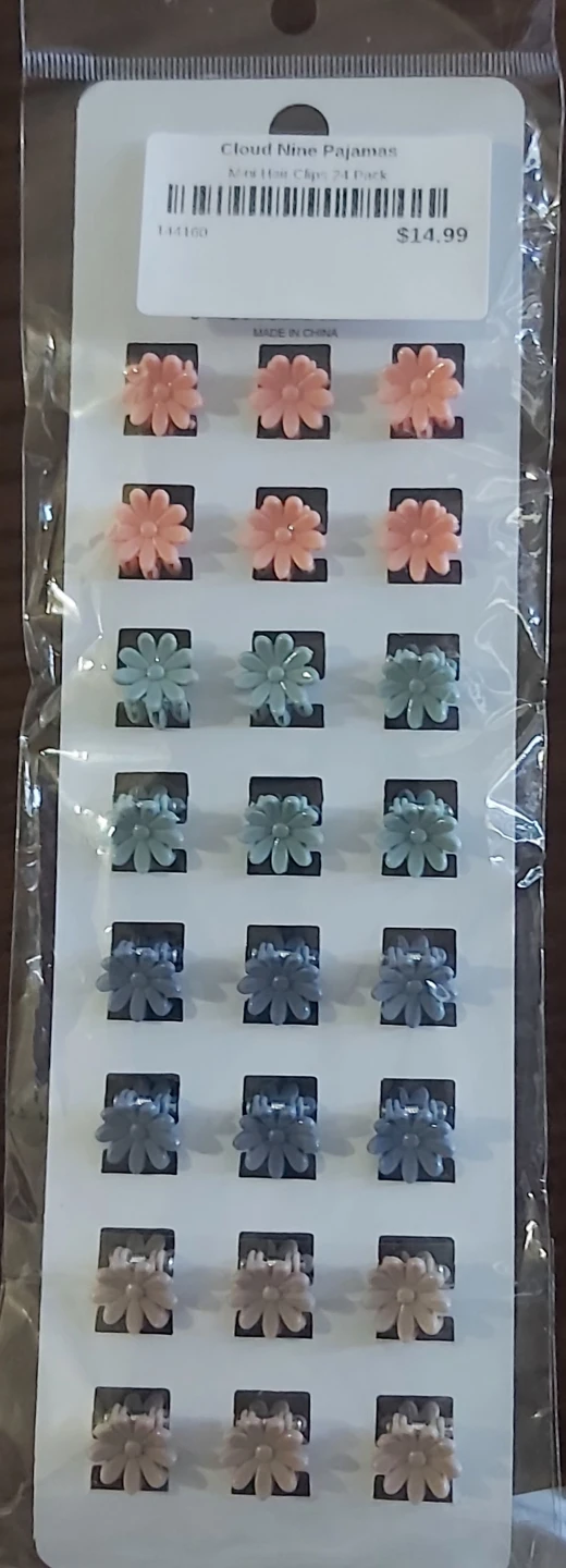 Flower Hair Clips (24 Pack) - photo 2