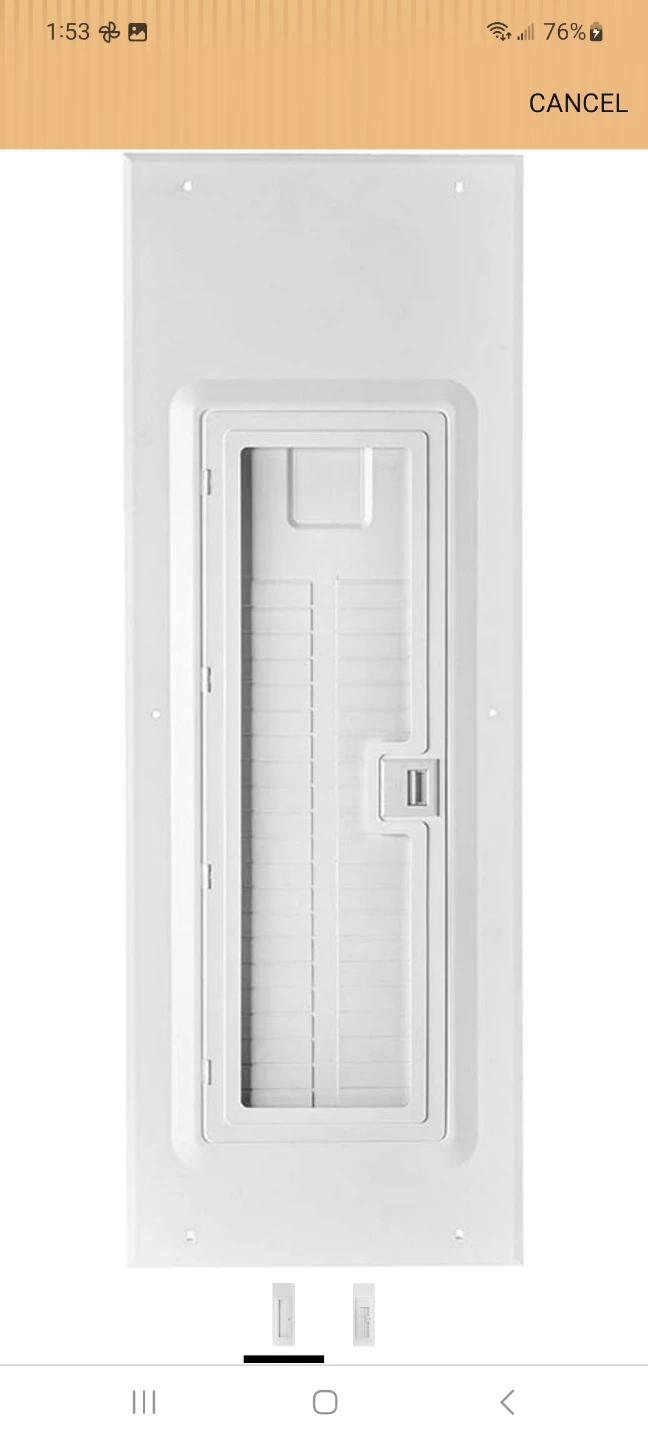 Leviton LDC42-W 42 Space Load Center Cover and Door with Window - photo 2
