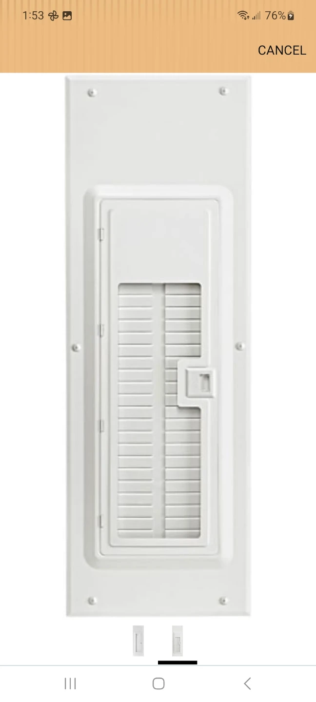 Leviton LDC42-W 42 Space Load Center Cover and Door with Window - photo 3