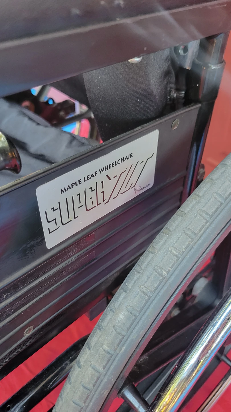 SUPERTILT Wheelchair with Headrest and Detachable Footrests-$190 - photo 5