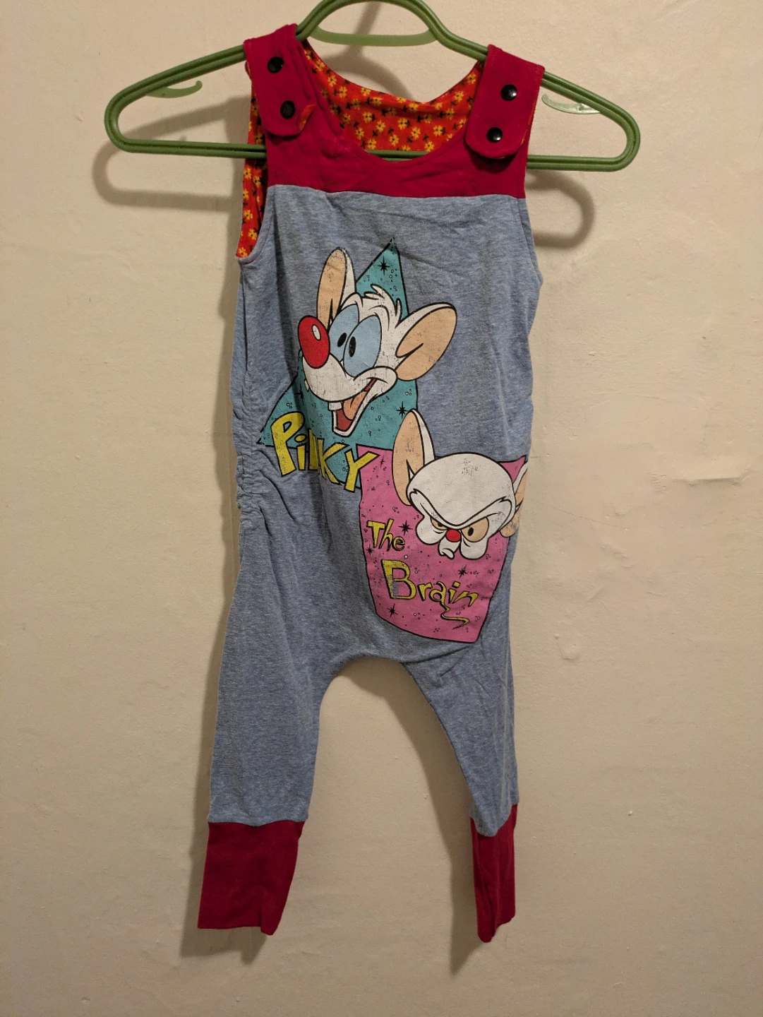 One of a Kind Pinky and the Brain Romper - photo 3