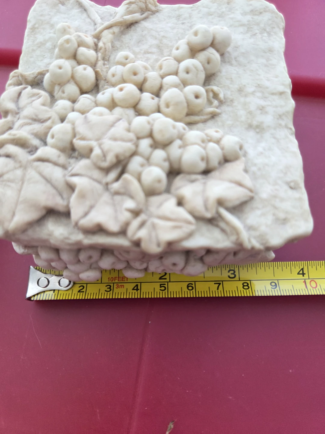 Vintage Decorative Trinket Boxes with Grape Design - photo 3