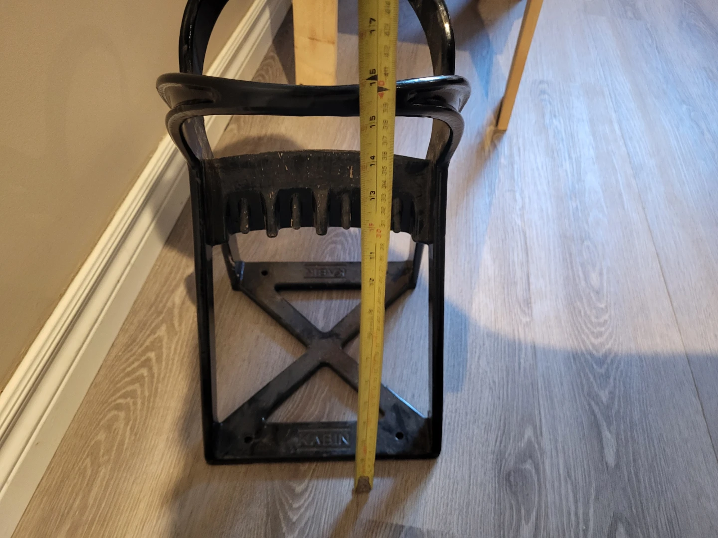 Black Cast Iron Kindling Firewood Maker - photo 4