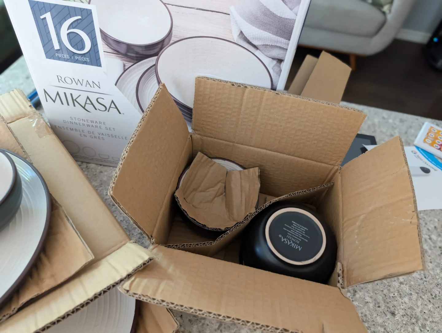 Mikasa Rowan 16-Piece Stoneware Dinnerware Set - photo 2