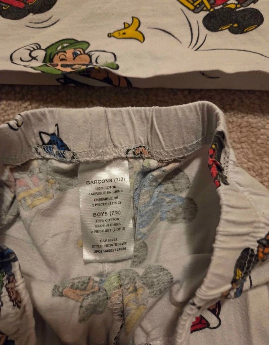 Boys pajamas Mario Kart - photo 3