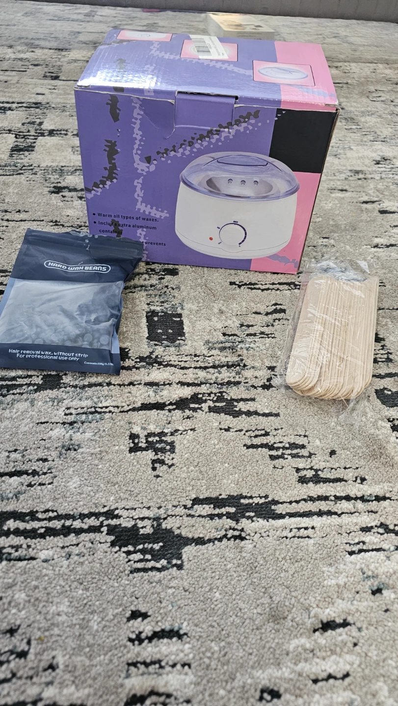 Wax Warmer Kit with Hard Wax Beans and Applicators - photo 3