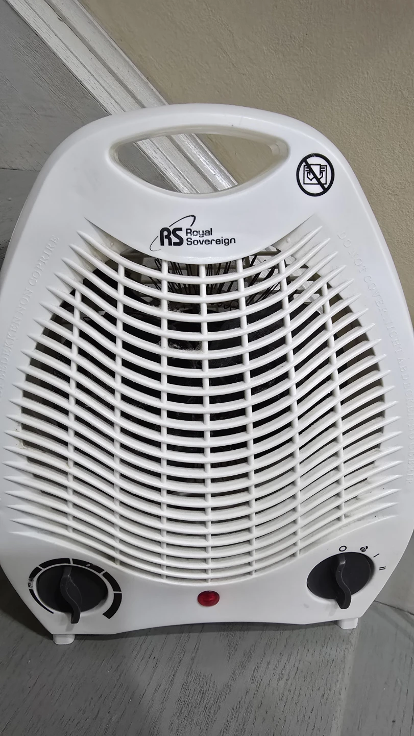 RS Royal Sovereign Portable Electric Heater Fan