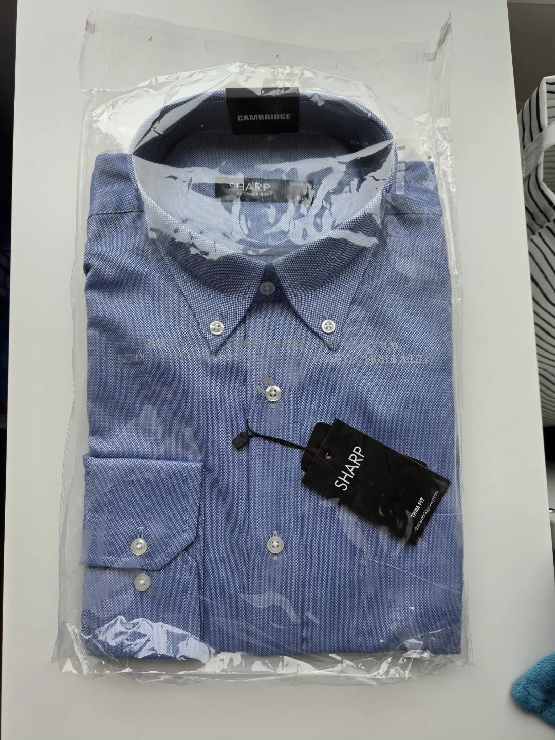 Men's Blue Dress Shirt - photo 3