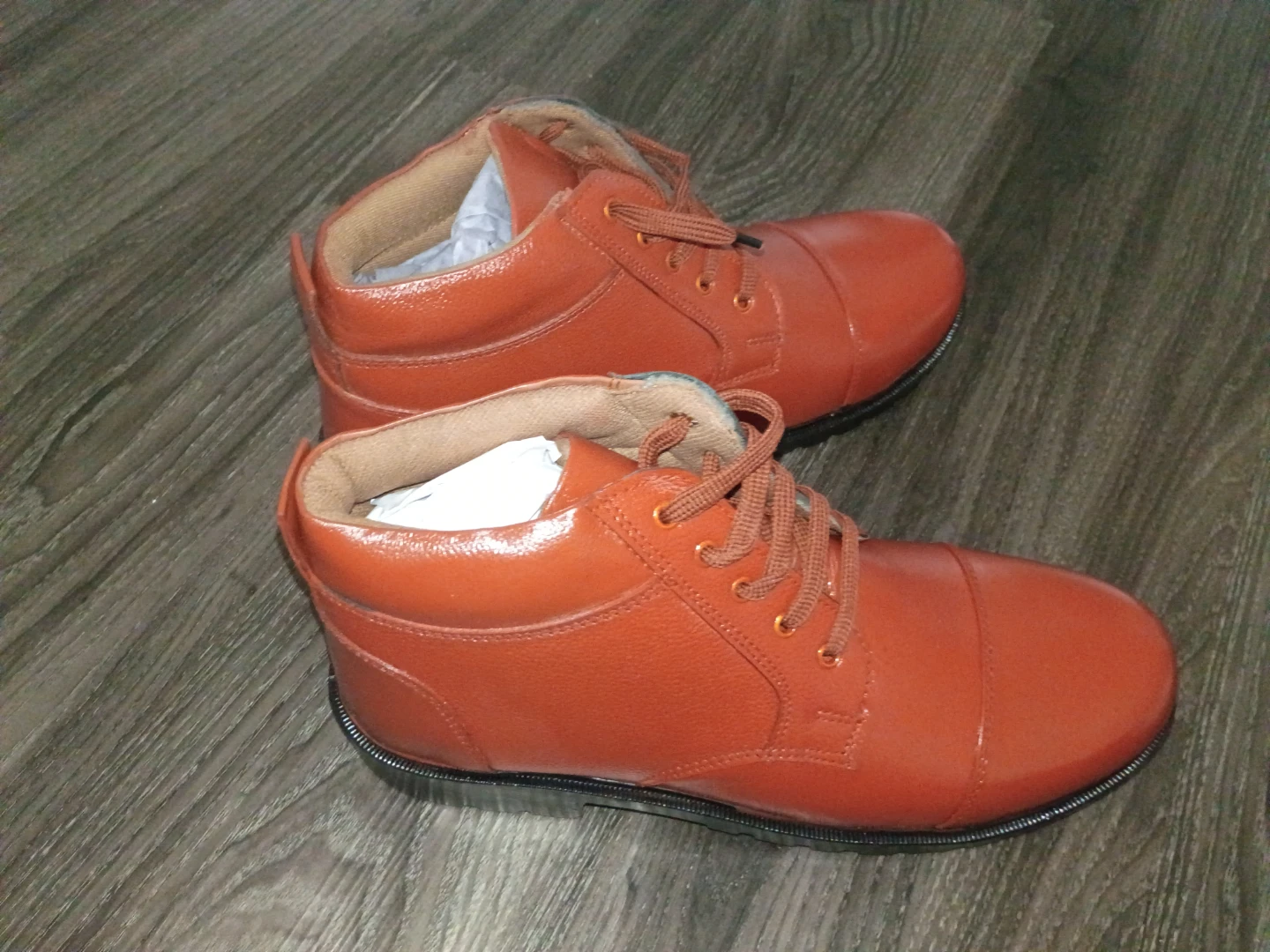 Men's Brown Leather Boots