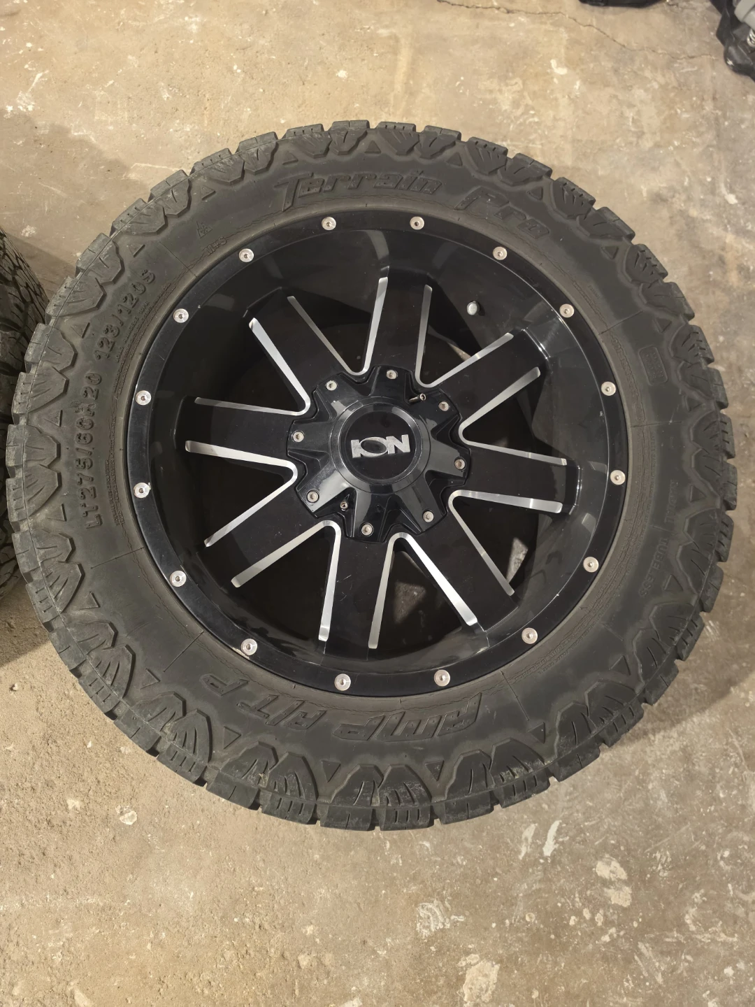 20 inch ION rims wheels 5x139.7 5x150 5x5.5 all terrain