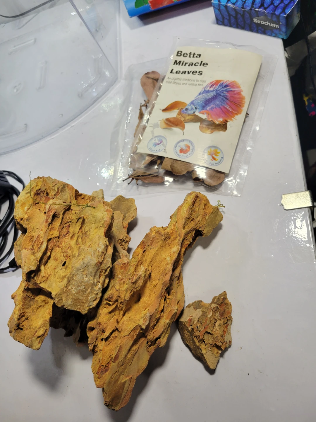 Betta Plastic Fish Tank Starter Kit with Accessories - photo 2