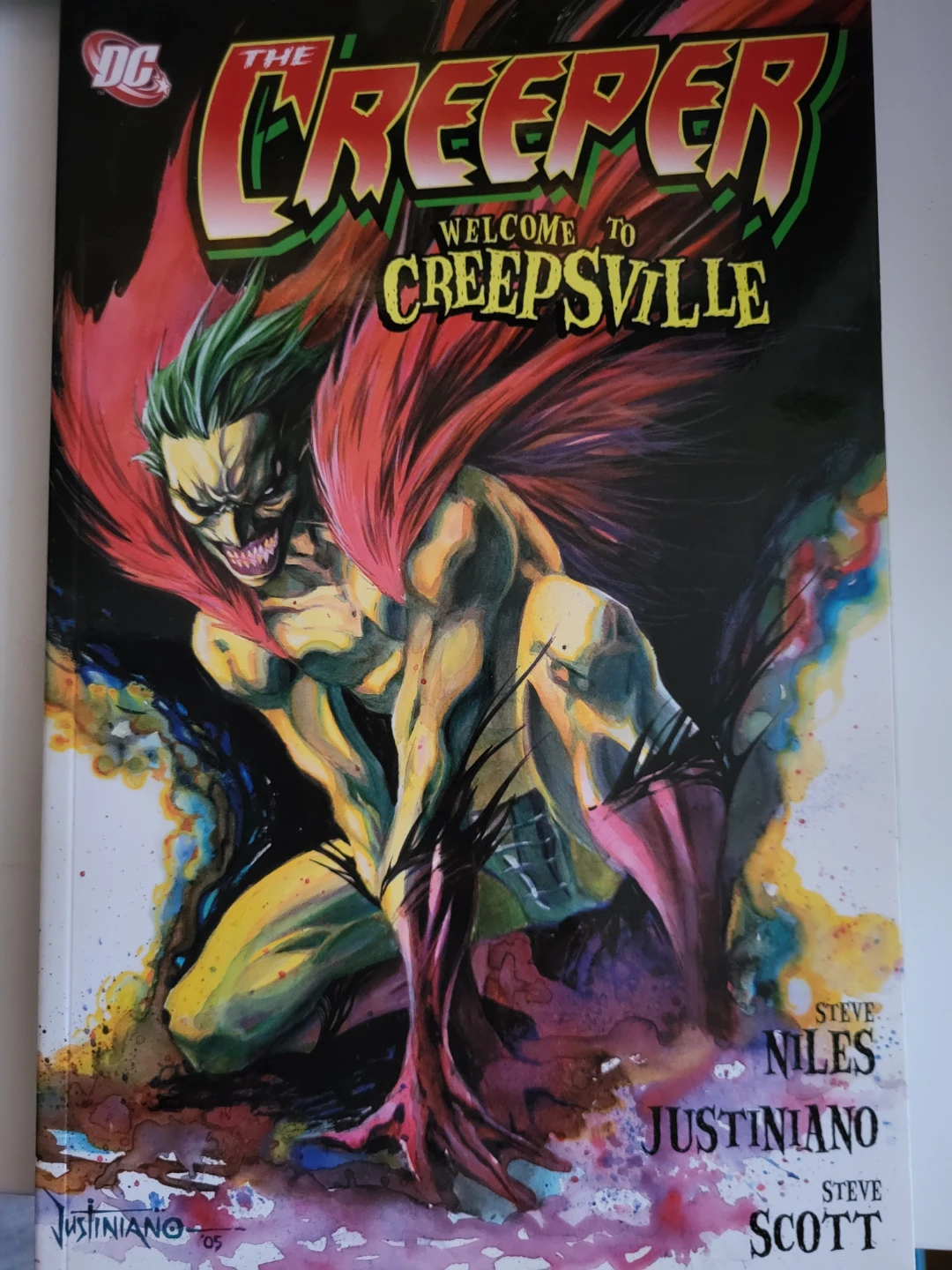 DC Creeper Welcome to Creepsville comic (great quality)