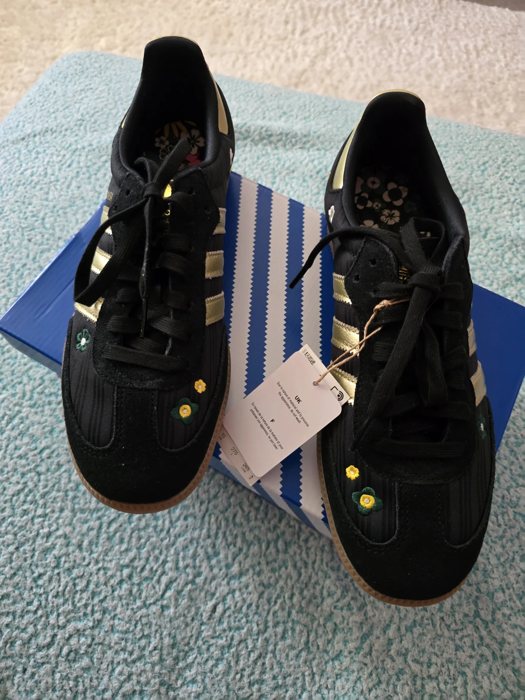 Adidas Samba x Liberty London Floral Sneakers size 10