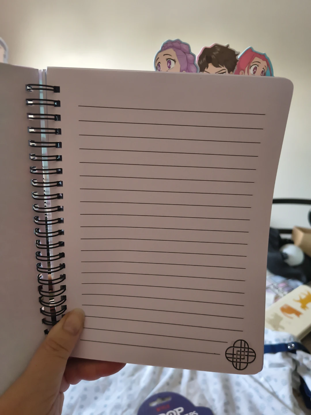 Netflix K-Pop Demon Hunters Notebook and Puffy Stickers - photo 5