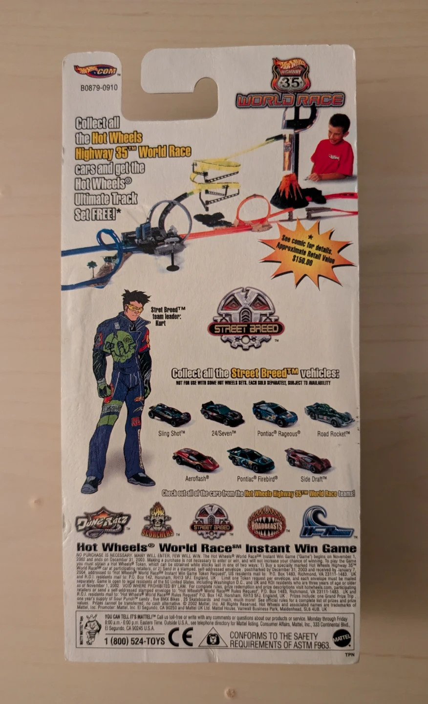 Hot Wheels World Race Road Rocket - photo 2